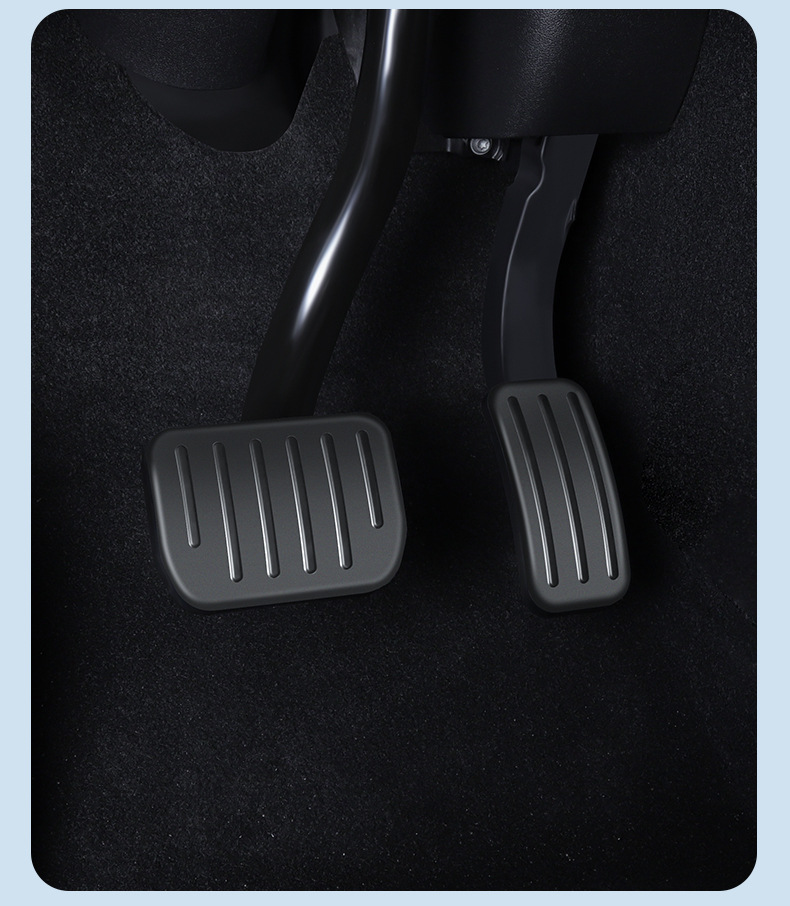 Suitable for the New Model Y/3/Yl Accelerator Pedal, Brake Pedal, Tesla Metal Accelerator Pedal, Foot Pedal Clip