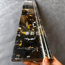 踢脚线客厅卧室镀金墙角线瓷砖欧式地脚线厨房餐厅走边线 100X800