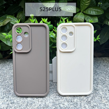 适用SAM三星S25PLUS磨砂手机壳 瞳眼金钢砂阶梯天眼磨砂TPU保护套