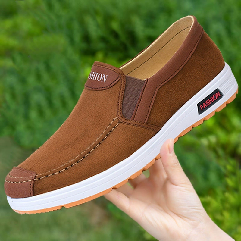 Новая говяжья сухожилие на мягком подошве обувь для пожилых людей, обувь для пожилых людей, обувь из ткани, противоскользящая обувь, дышащая повседневная обувь для пожилых людей