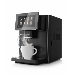 Smart household Italian stainless steel grinding integrated commercial automatic cappuccino coffee machine with touch screen