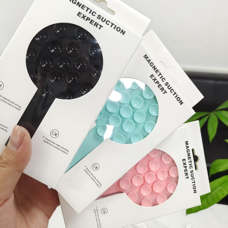 人気の売れ筋多機能携帯電話ホルダーシリコン磁気吸盤便利な携帯電話ステッカー強力な吸着力と滑り止め|undefined
