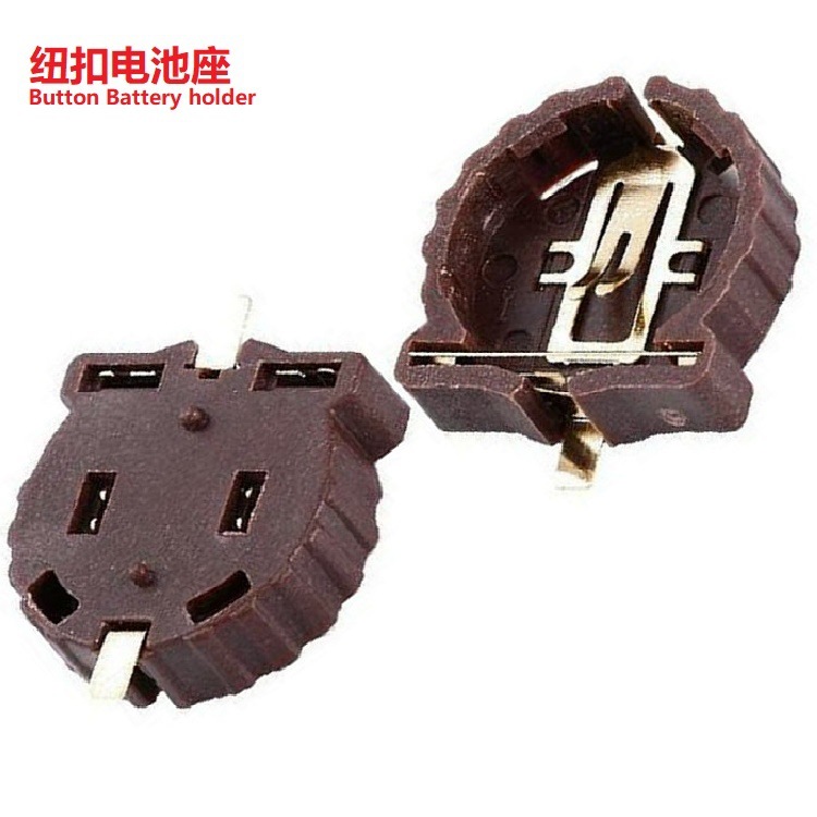 厂家电池插口正负极  电池接触片母座纽扣  电池接触片纽扣插座