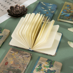 寓見誠品古畫紀系列A7口袋記錄創意古風小手賬本記事本B6精裝本