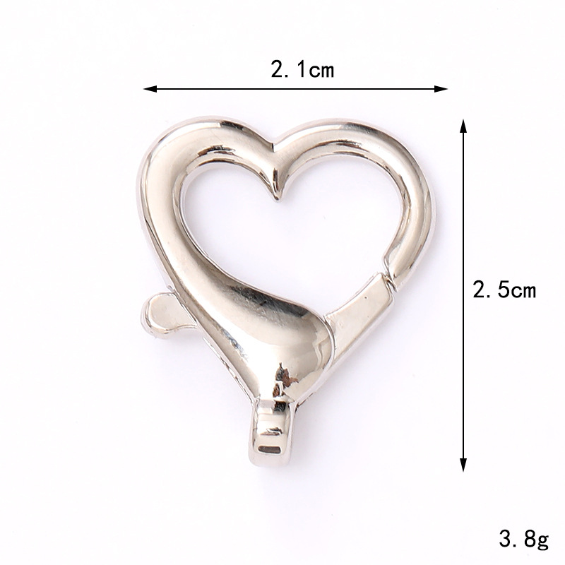 Zinc Alloy Ring Buckle Fish Mouth Buckle Key Accessories All-matching Bag