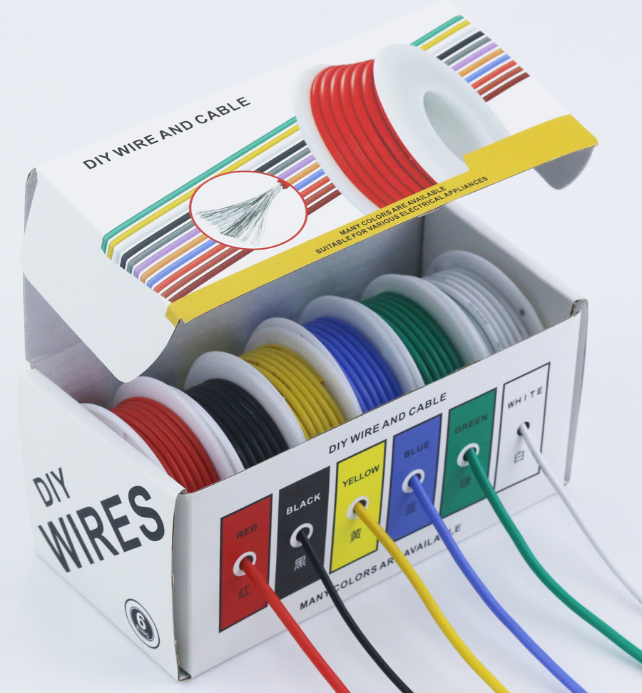 실리콘 와이어 30AWG6*20= 120m