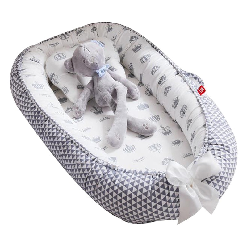 Cross-Border Hemei Crib Removable and Washable Portable Removable Bed-In-Bed Bionic Baby Nest Crib