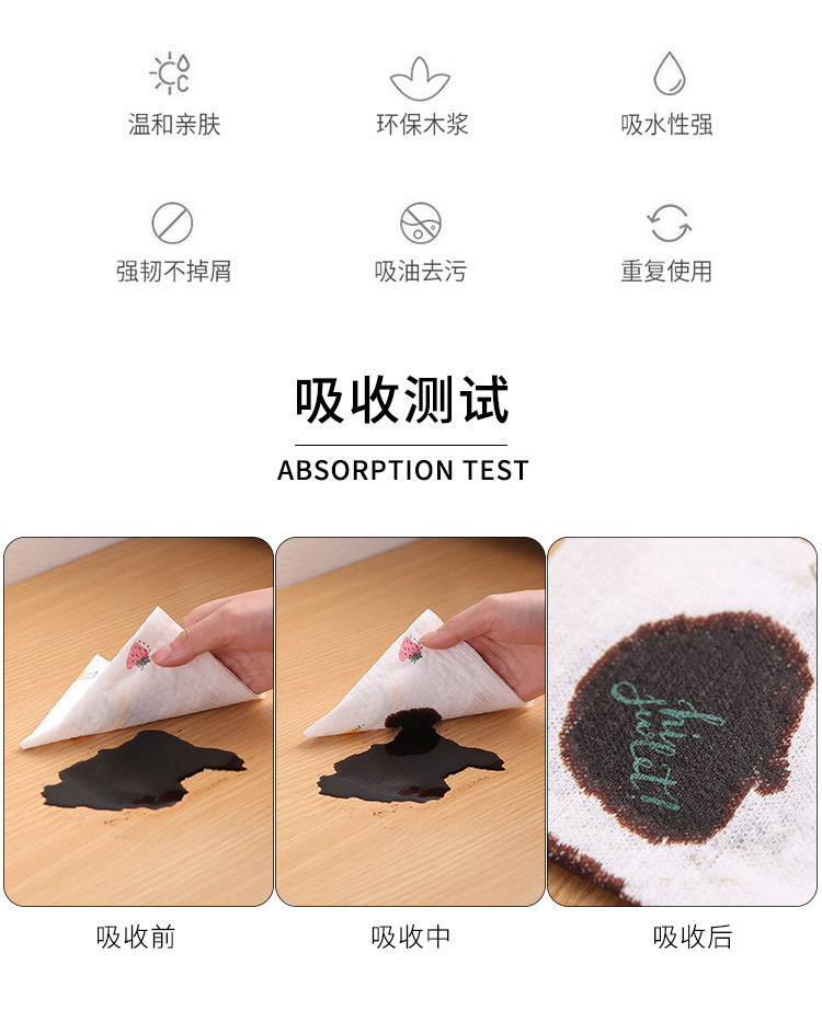 干湿两用家务清洁抹布