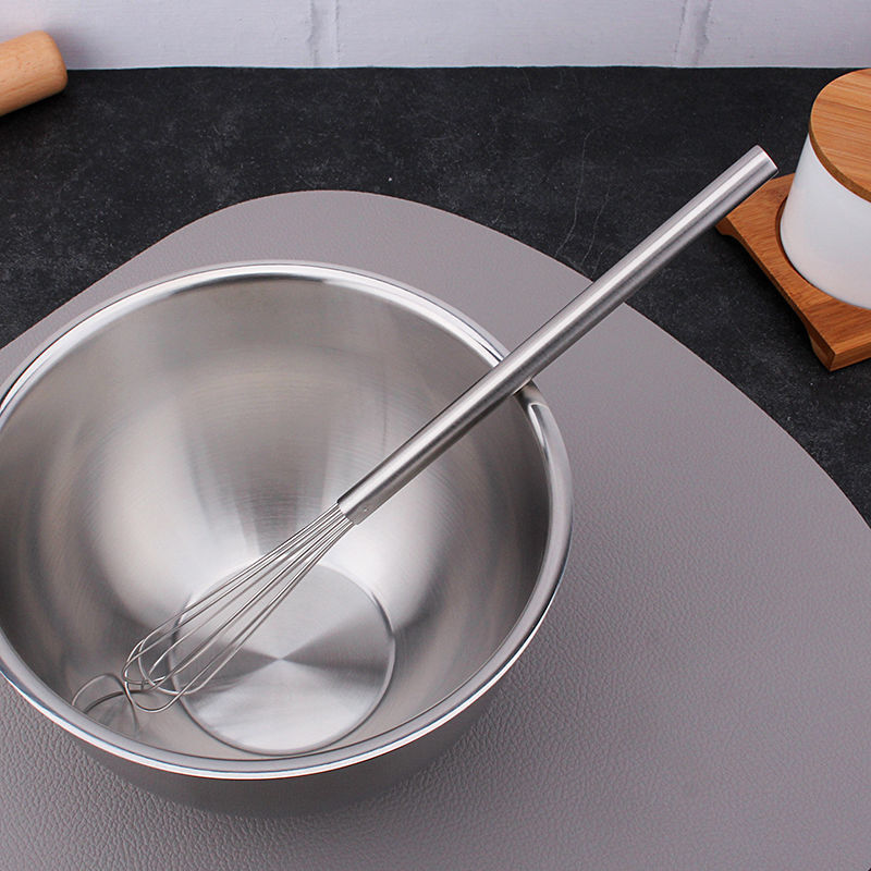 COOKONE18 / 10 acero inoxidable batidor de huevos manual batidor de huevos batidor de