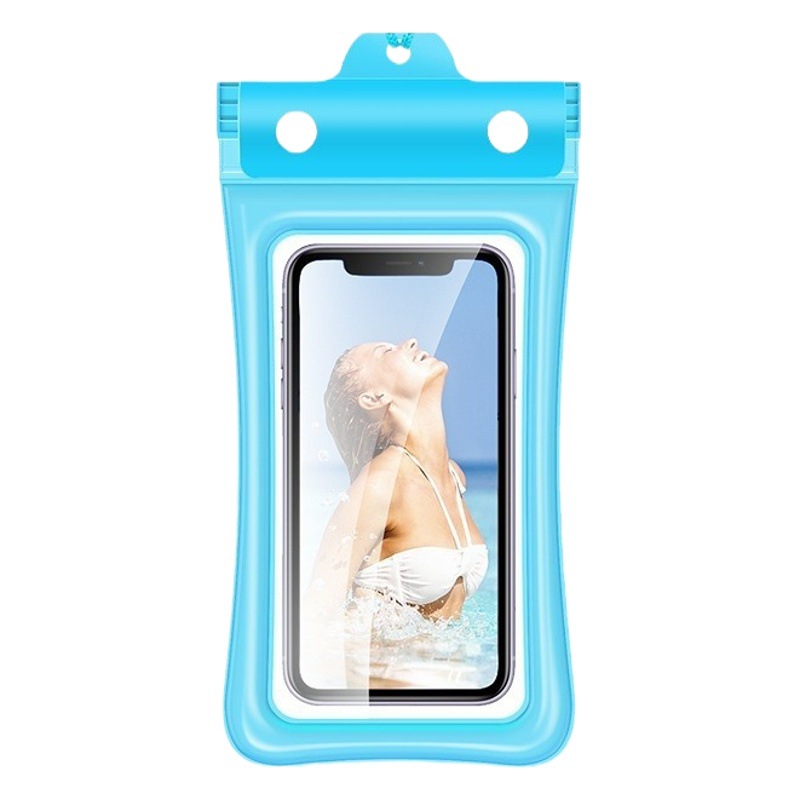 70% off Air Bag Mobile Phone Waterproof Bag with Touch Screen Floating Diving Swimming Beach Takeaway Rider Mobile Phone Waterproof Case