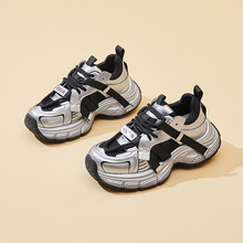 欧洲站网红老爹鞋女ins潮2025夏季新款韩版时尚潮流厚底运动单鞋