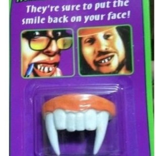 Halloween Vampire Cosplay Denture Film and Television Stage Props Scene Scary Atmosphere Horror Denture