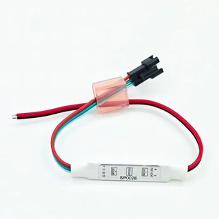Sp002E Mini Controller 1903 Light Strip Ws2811 Full Color Light Strip 3-Key Magic Color Controller