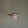 Japan and South Korea elemexsu niche love luminous ring bidded can adjust the couple a pair of rings to give girlfriends