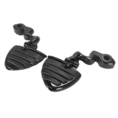 Universal Modified Footrest Accessories, Motorcycle pedals - 5-pedals-black-new-pedal-rings-black