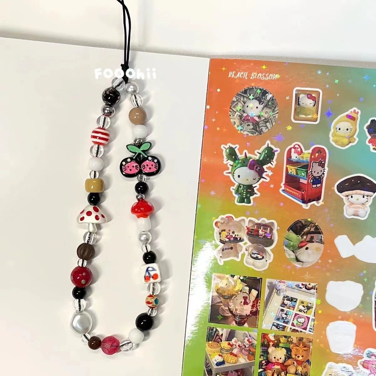 Brand universal mobile phone, chain, camera, accessory, strap, handheld pendant, DIY