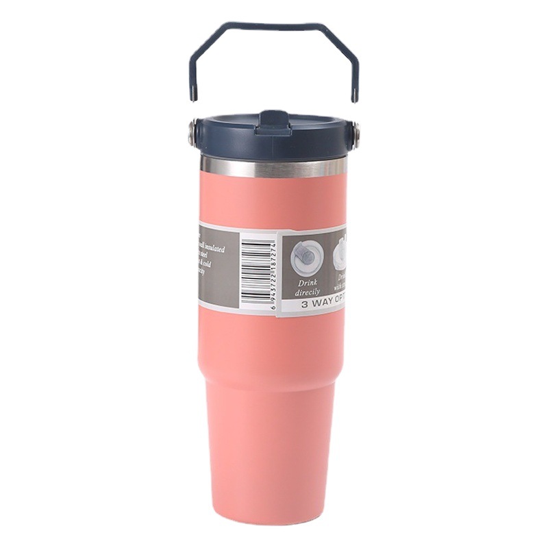 30oz taza de coche portátil 304 taza de vacío de acero inoxidable taza de helado portátil al aire libre de mantenimiento en frío al por mayor