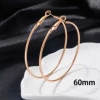 Golden, 60mm, pink gold, does not fade