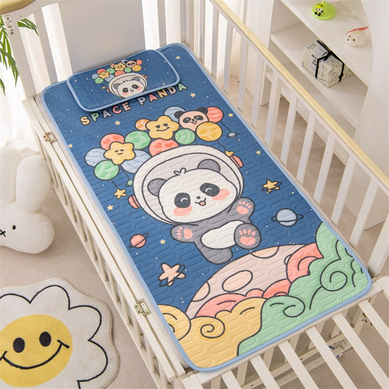 Авиационная панда детский мультфильм латекс коврик детский сад может быть машинной стиркой авиационный панда мультфильм коврик оптом