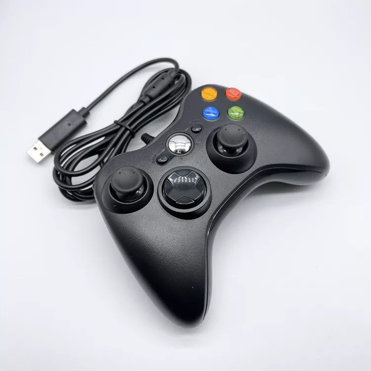 Manufacturer's spot USB 360 wired handle line length 1.8m PC computer game handle 360 handle 360 handle