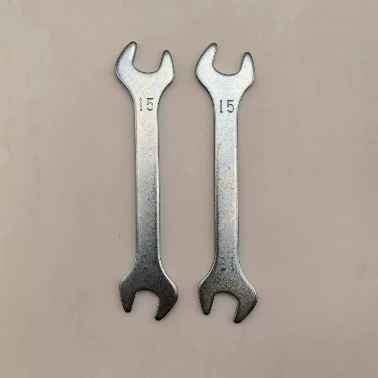 13-15开口扳手淬火加硬两用呆板手随车工具加长款插口扳手生