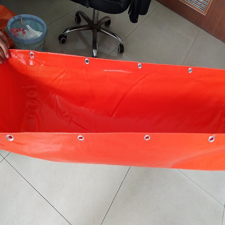 煤矿隔爆水袋型号 穿筋隔爆水袋 使用方法