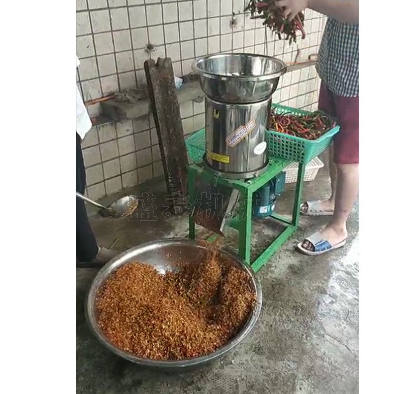 打芝麻花生酱机  蔬菜快速粉碎机小型作菜馅果蔬设备辣椒切颗粒机