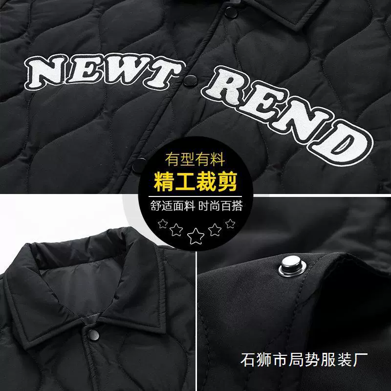 Зимняя теплая модная трендовая универсальная пуховик, oversize