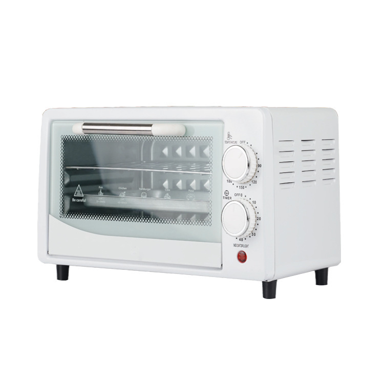 Distribución horno de exportación hogar 12 litros pequeño horno de cocción horno eléctrico de comercio exterior horno de cocción estándar europeo estándar americano