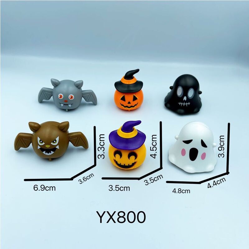 メーカー直販越境ハロウィーンかぼちゃ幽霊コウモリ小僧回力車玩具鬼節パーティープレゼント卸売り|undefined