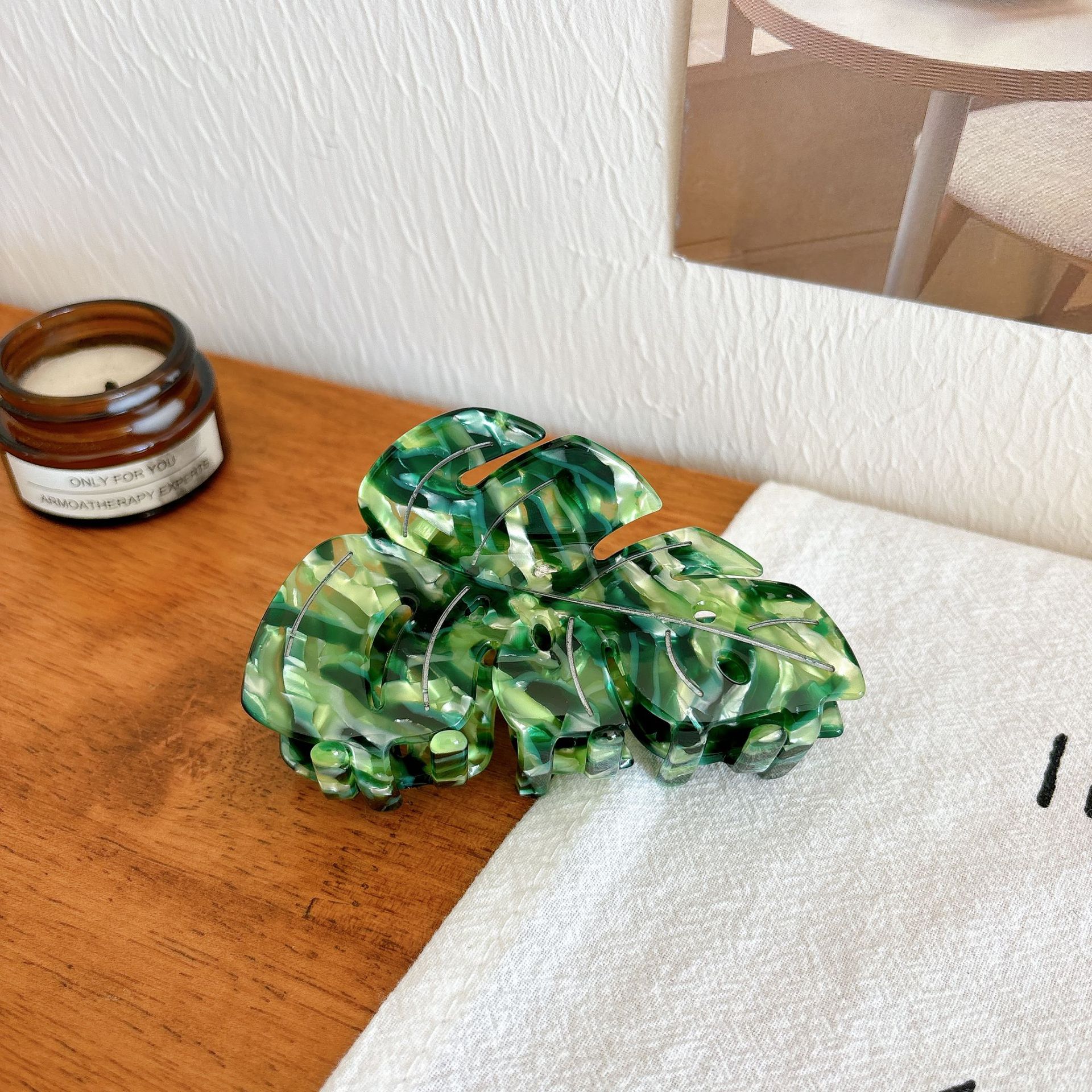 Aitong joyería de alta sensación de hojas de cabello de cabello de cabello de ácido acético de cabello de cabello de cabello de cabello de tiburón