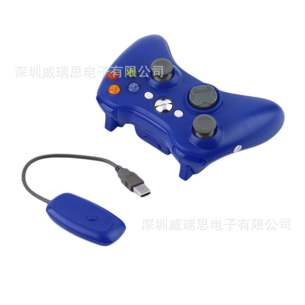 Совместимо с беспроводным игровым контроллером XBOX360 2.4G с приемником совместимый с хостом 360 ПК компьютер PS3 Android