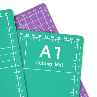 a1 large three-layer double-sided cutting board Art large carving board cutting pad student large self-healing cutting pad