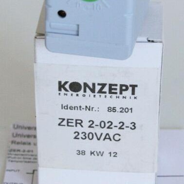继电器 KONZEPT ZER2-02-2-3  230VAC