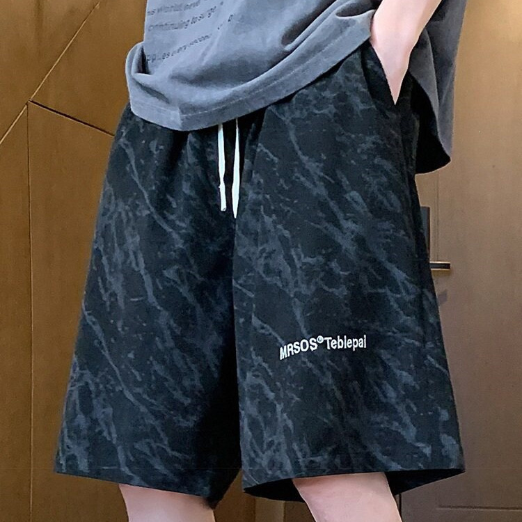 Casual Shorts for Men, Summer 2026 New Style, Oversized Trendy Brand Sports Shorts, Beach Five-Point Pants 5