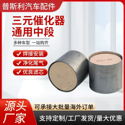Neutral Three-Yuan Bag, Medium-Section Ceramic Katalizator