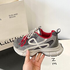 厚底轻便防滑老爹鞋女2025新款秋款女款鞋子女爆款软底不累脚百搭