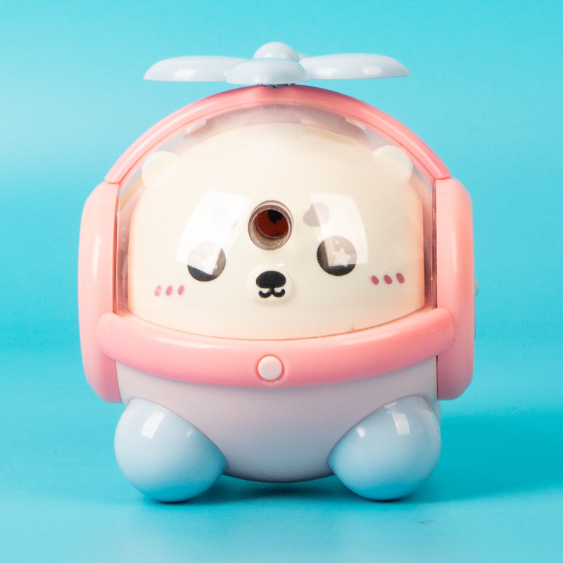 Helicóptero creativo bolígrafo de escritorio juguetes estudiantes aprendiendo papelería mano afiladora bolígrafo cuchillo