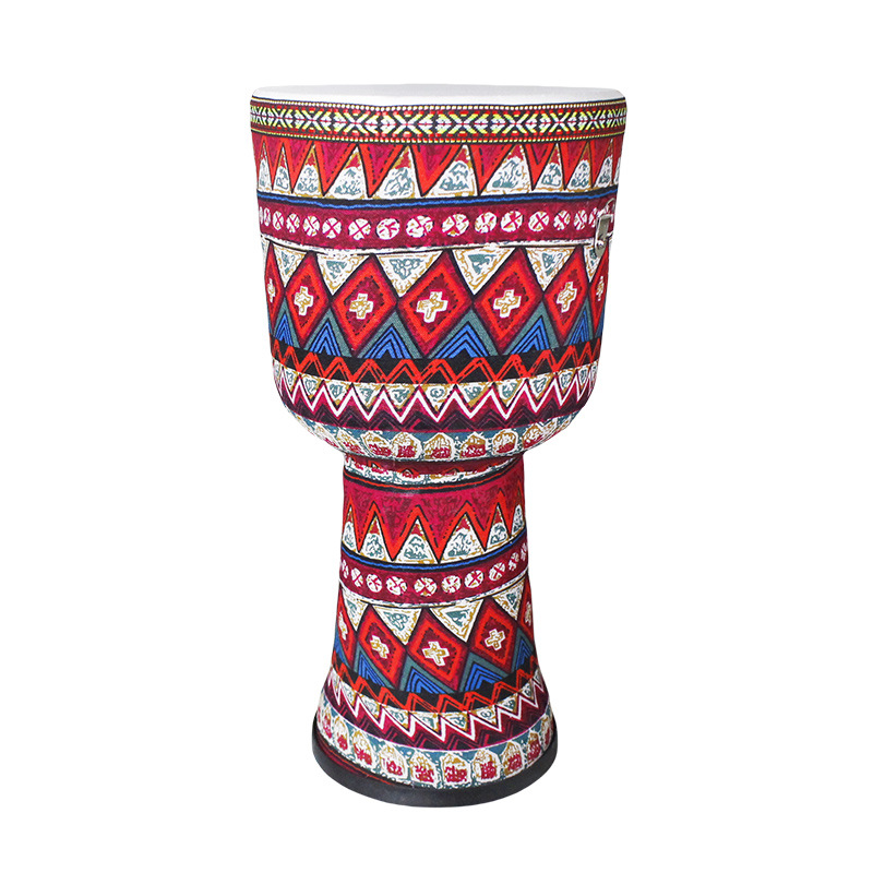 Large 8inch red bead grid [free strap] composite fiber leather