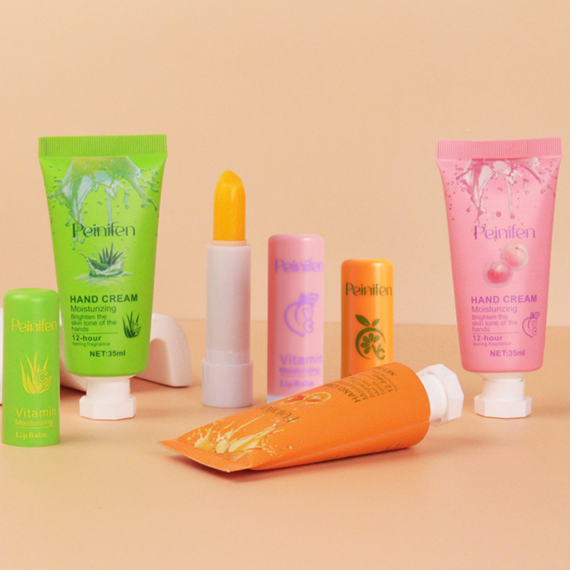Set de Crema de Manos y Bálsamo Labial Hidratante y Humectante para Cuidado de Manos y Labios image 3