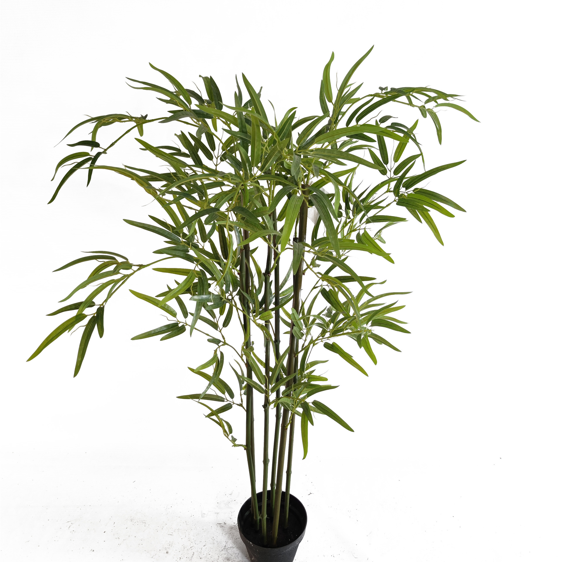 Bambú simulado Bambú falso Partición de sala de estar Plantas de paisaje interior Decoración al aire libre Bambú biónico Plantas verdes Pared de contención