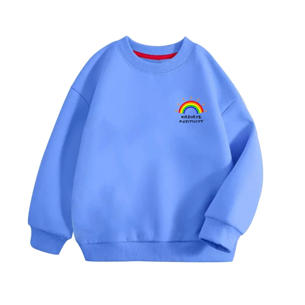 Blue, rainbow