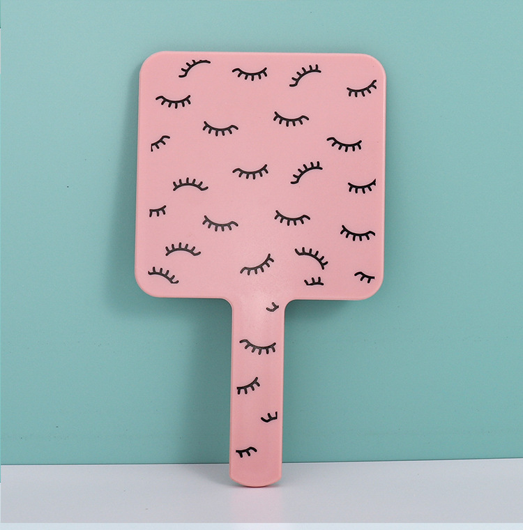 Plastic Material Eyelashes Pattern Simple Style Style Simple Style Eyelashes Plastic Mirror 1 Piece