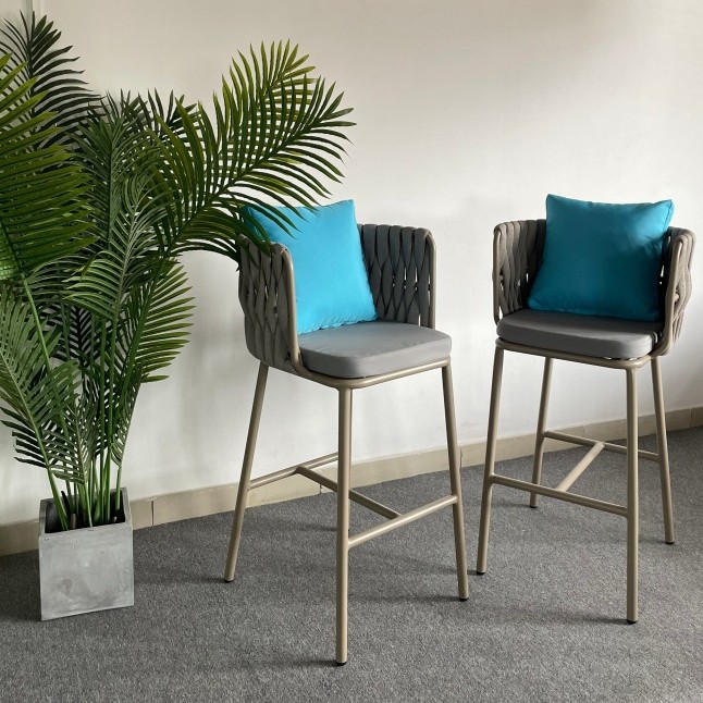 H 스타일 바 의자