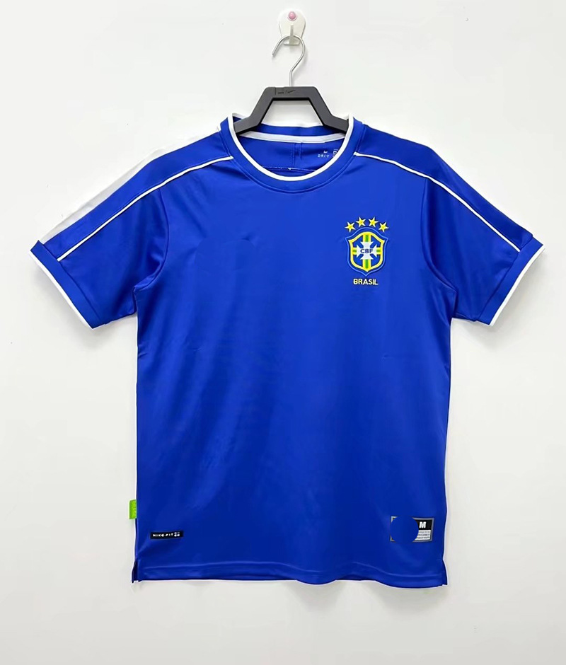 Camiseta retro clásica de la selección de la Copa del Mundo Argentina Brasil Francia Holanda Inglaterra Beckham manga corta