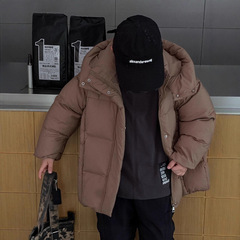 2025秋冬季新款韩版儿童白鸭绒防寒羽绒服服百搭连帽保暖外套