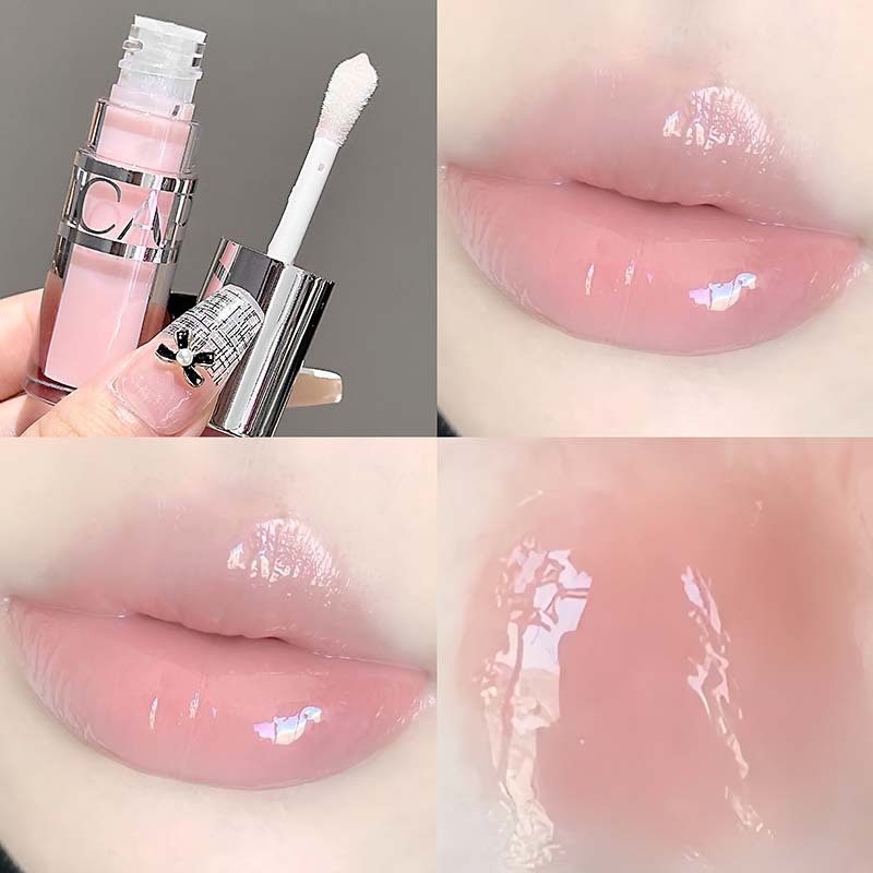 CAPPUVINI Brillo de labios hidratante transparente para cubrir las líneas de los labios Espejo de labios de vidrio para sostener el maquillaje Esmalte de labios Brillo de labios Maquillaje transfronterizo image 8