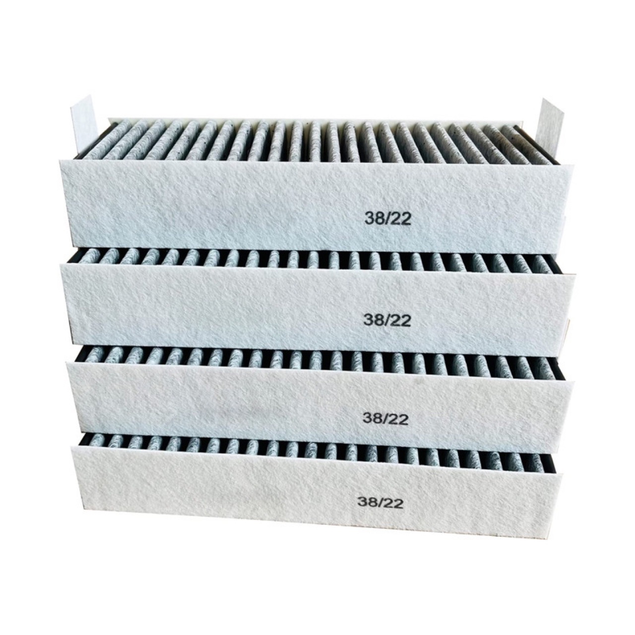 INTESIA® Filtro ai carboni attivi per Siemens HZ9VRCR0 / Bosch HEZ9VRUD0 / Bosch Siemens 17004796 / Neff 17004806, Z821VR0 / Gaggenau CA282111 (4 filtri