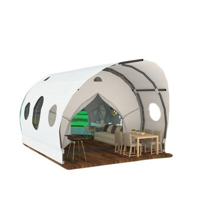 Forma creativa carpa en forma de carpa Concha Caterpillar espacio calabaza velero B & B Hotel personalización