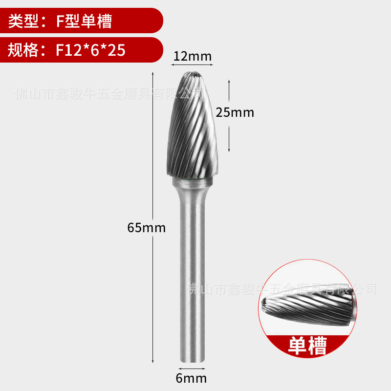 Fresa rotativa de tungsteno